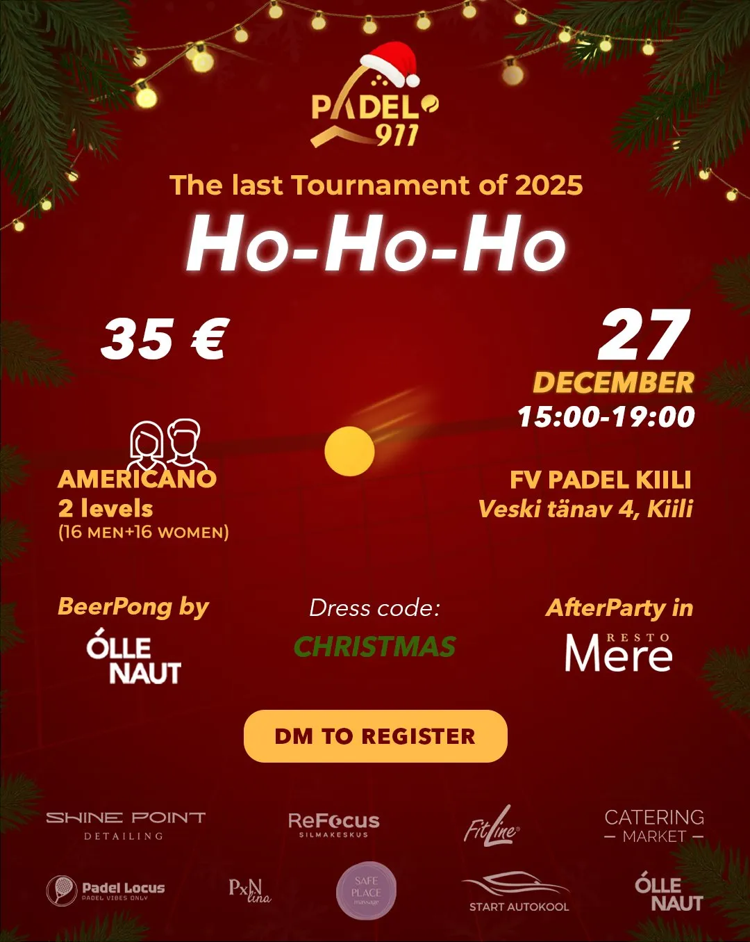 Padel 911 — Social Media Content